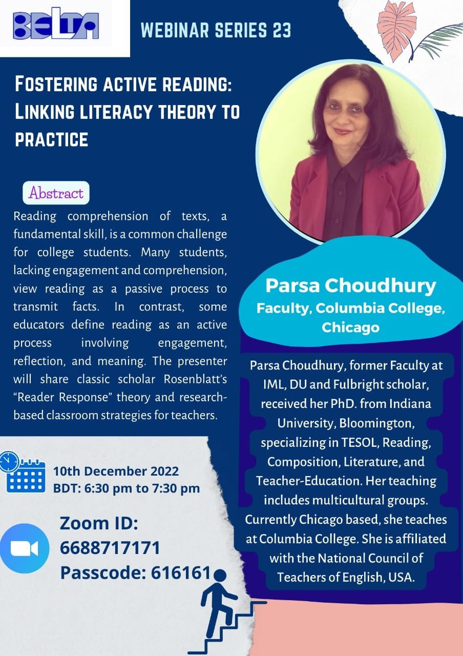 Fostering Active Reading: Linking Literacy Theory to Practice