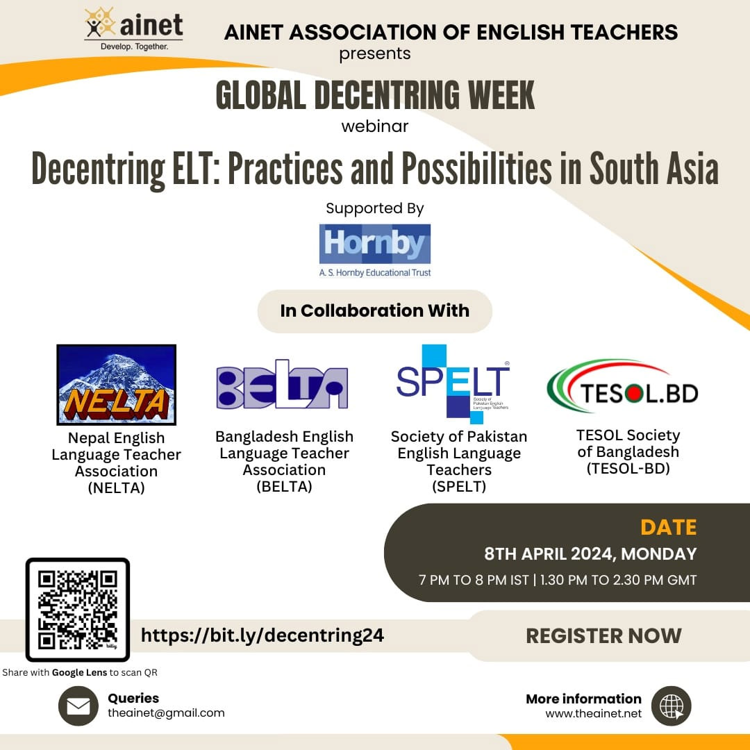 Decentring ELT: Practices and Possibilities in South Asia